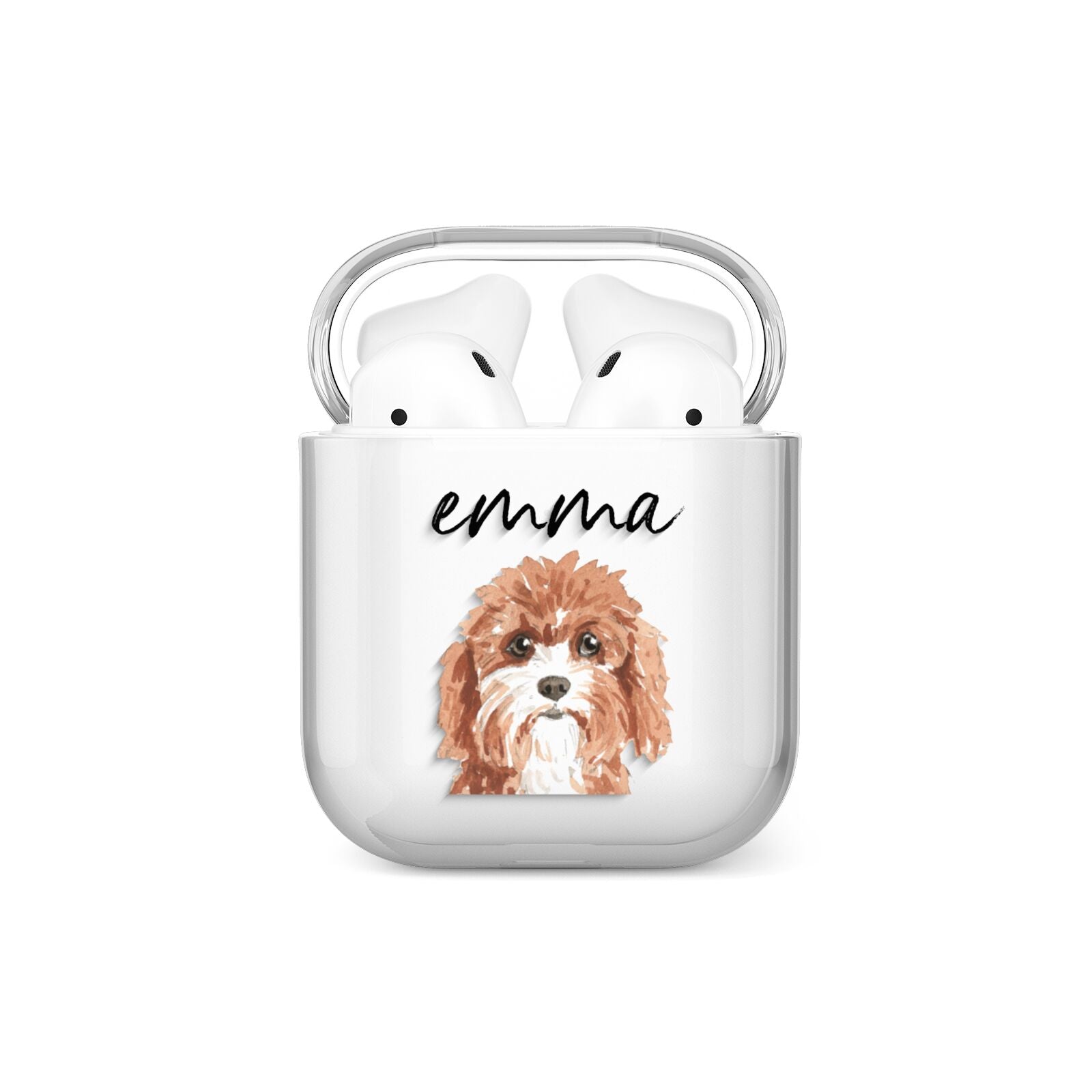 Personalised Cavapoo AirPods Case
