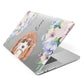 Personalised Cavapoo Apple MacBook Case Side View
