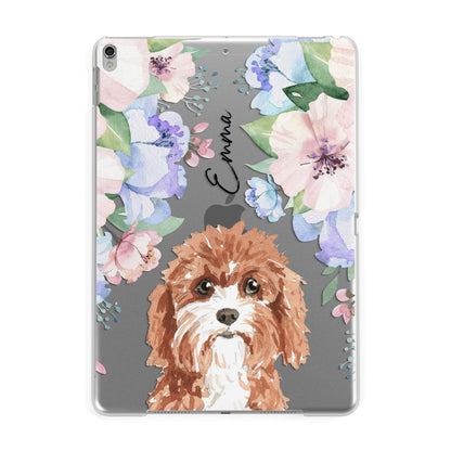 Personalised Cavapoo Apple iPad Silver Case