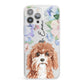 Personalised Cavapoo iPhone 13 Pro Max Clear Bumper Case