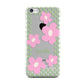 Personalised Check Floral Apple iPhone 5c Case