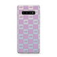 Personalised Check Grid Protective Samsung Galaxy Case