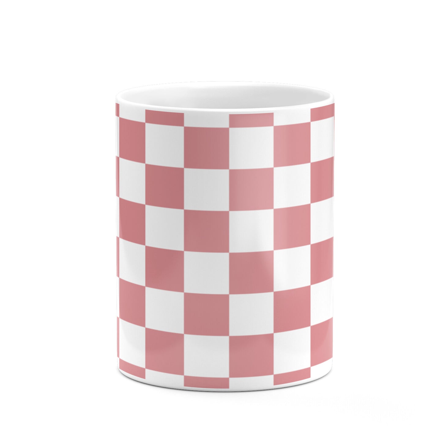 Personalised Checkered 10oz Mug Alternative Image 7
