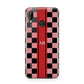 Personalised Checkered Huawei P20 Lite Phone Case