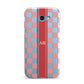 Personalised Checkered Samsung Galaxy A7 2017 Case
