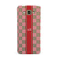 Personalised Checkered Samsung Galaxy A8 Case