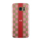 Personalised Checkered Samsung Galaxy Case