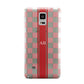 Personalised Checkered Samsung Galaxy Note 4 Case