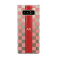 Personalised Checkered Samsung Galaxy Note 8 Case