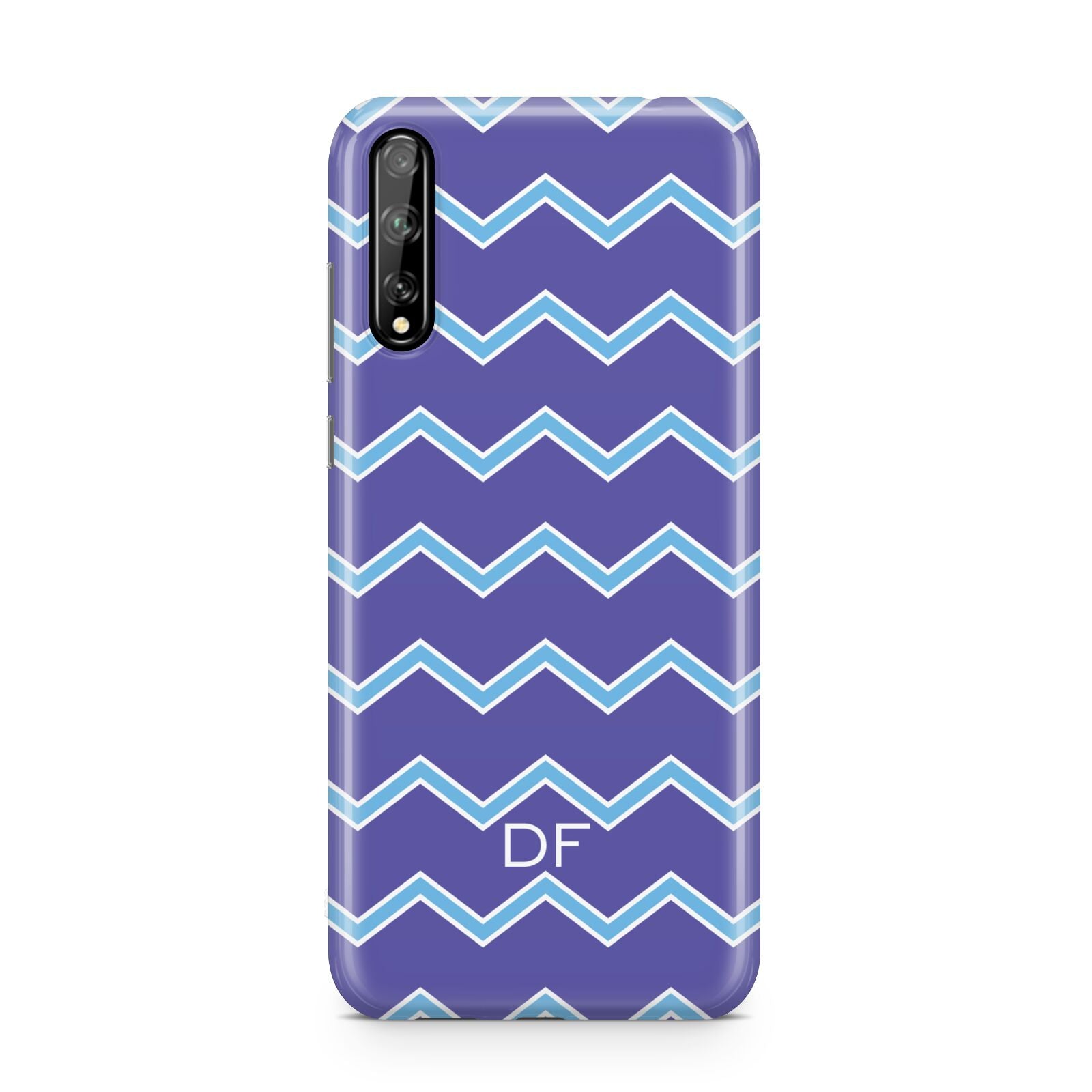 Personalised Chevron 2 Tone Huawei Enjoy 10s Phone Case