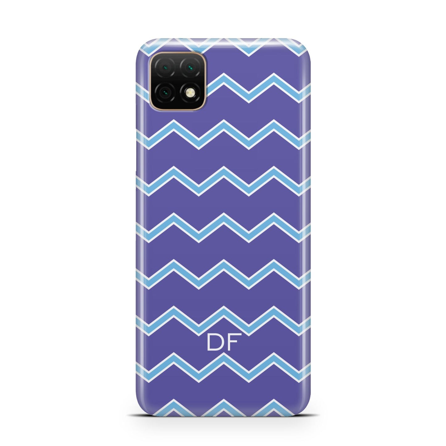 Personalised Chevron 2 Tone Huawei Enjoy 20 Phone Case