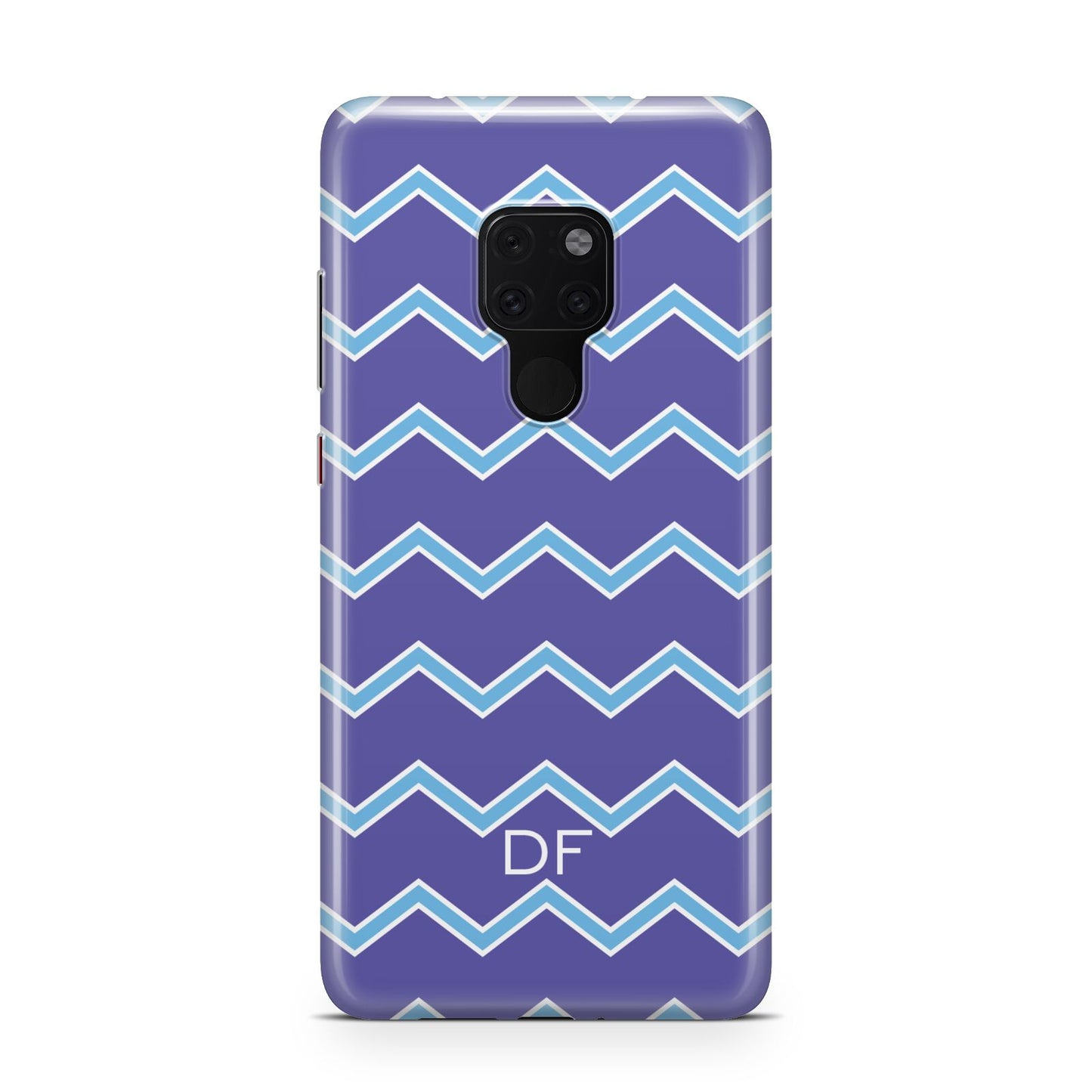 Personalised Chevron 2 Tone Huawei Mate 20 Phone Case