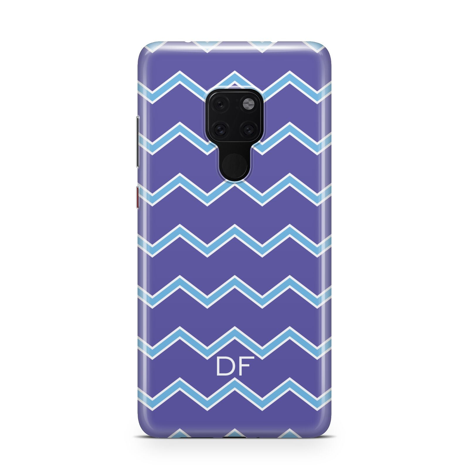 Personalised Chevron 2 Tone Huawei Mate 20 Phone Case