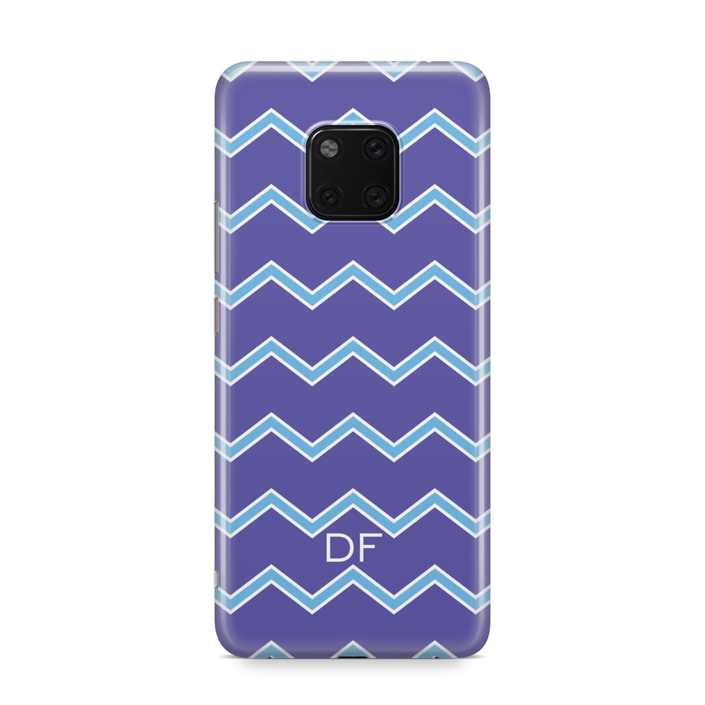 Personalised Chevron 2 Tone Huawei Mate 20 Pro Phone Case