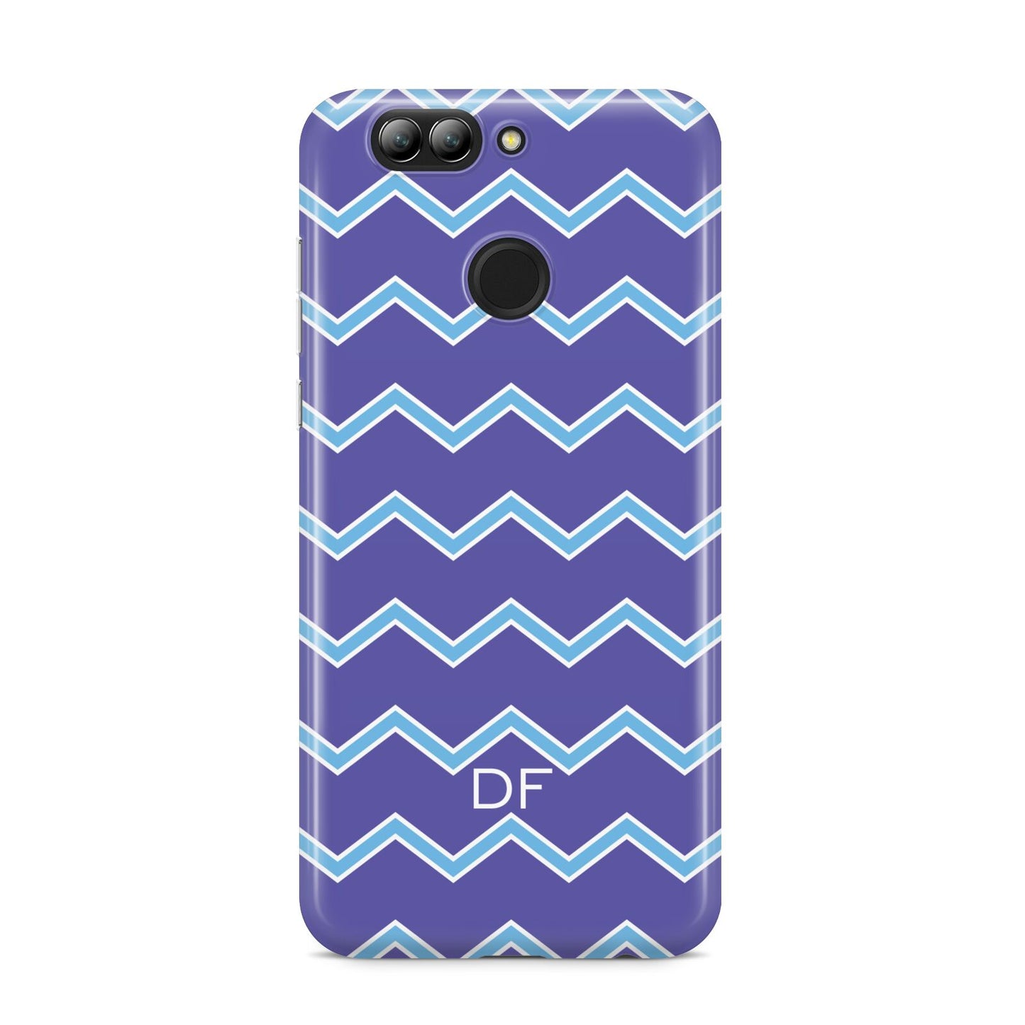 Personalised Chevron 2 Tone Huawei Nova 2s Phone Case