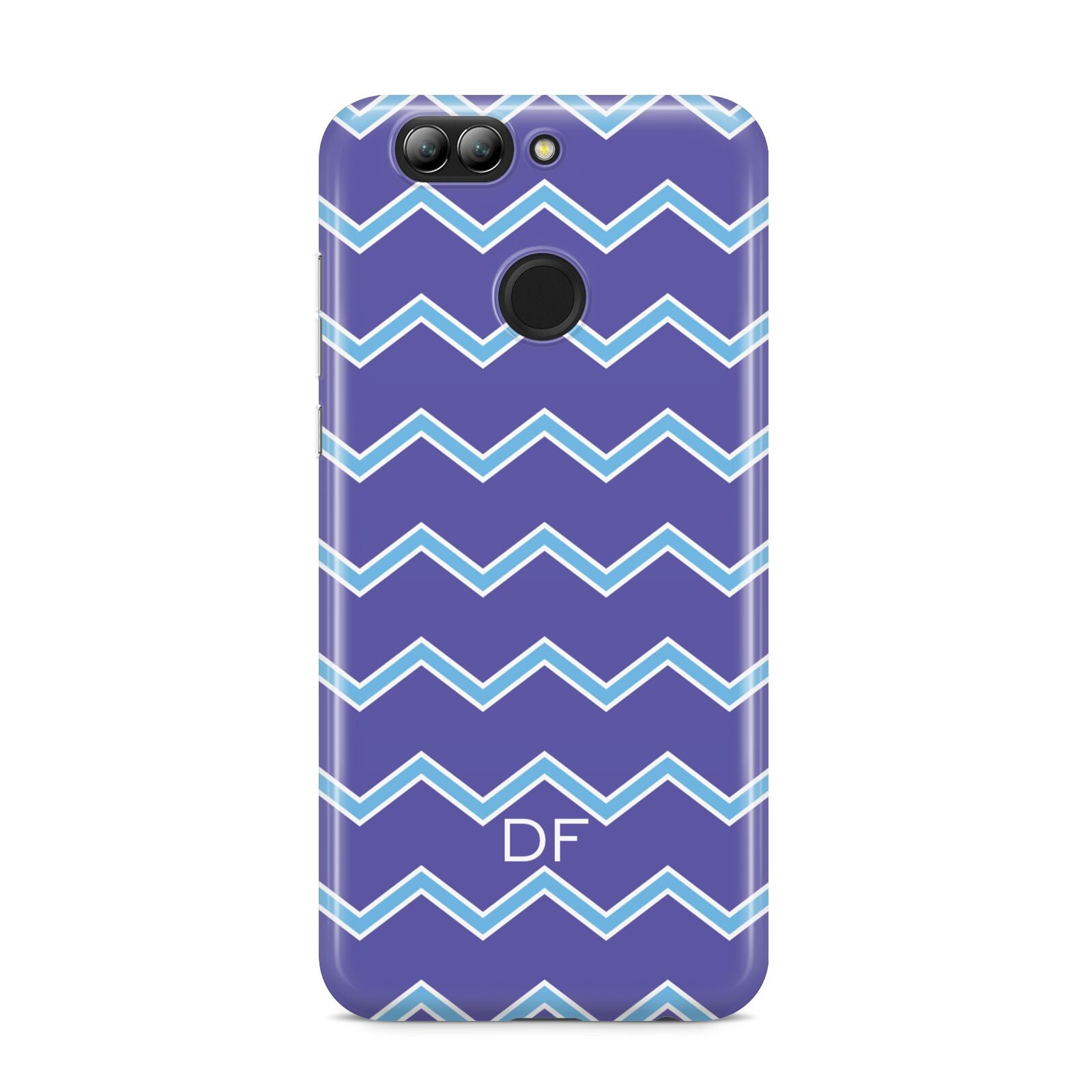 Personalised Chevron 2 Tone Huawei Nova 2s Phone Case