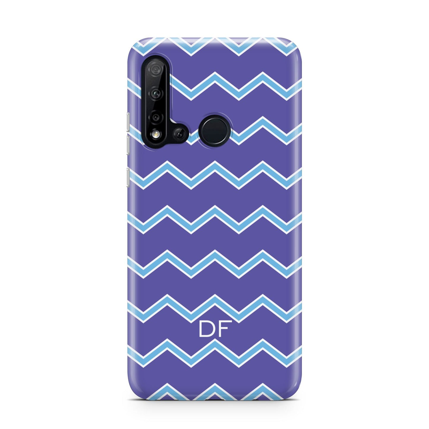 Personalised Chevron 2 Tone Huawei P20 Lite 5G Phone Case