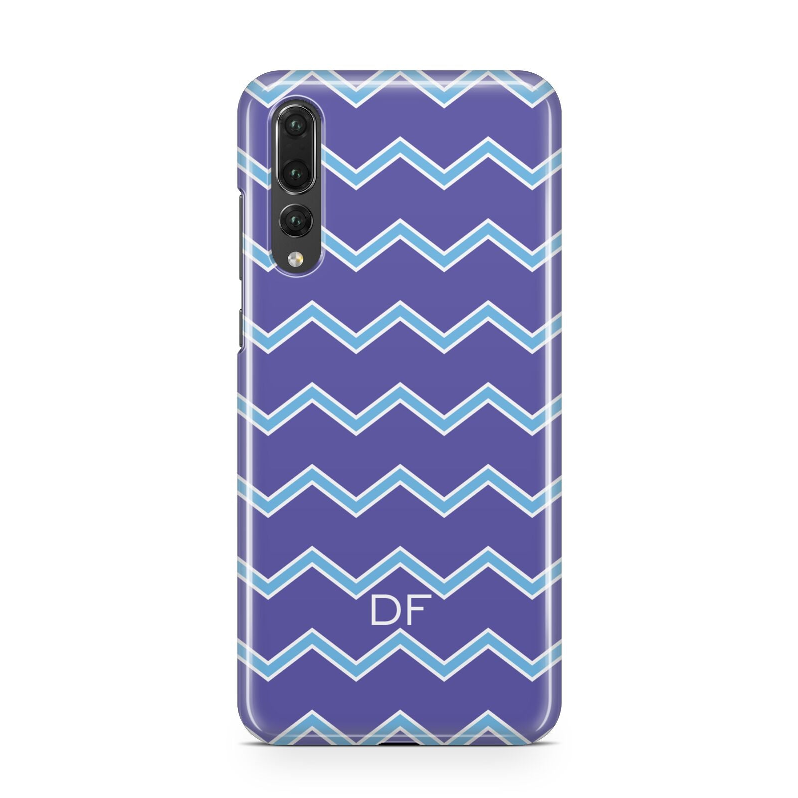 Personalised Chevron 2 Tone Huawei P20 Pro Phone Case