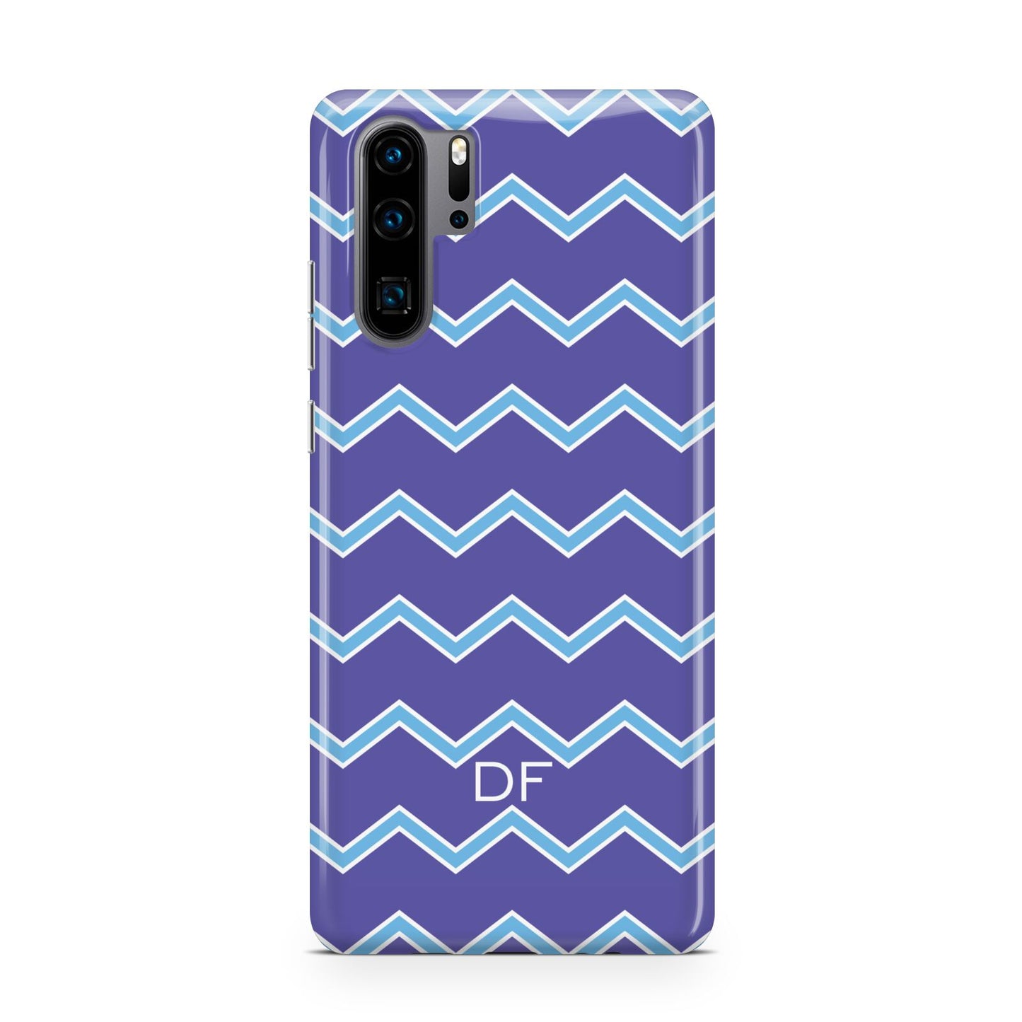 Personalised Chevron 2 Tone Huawei P30 Pro Phone Case