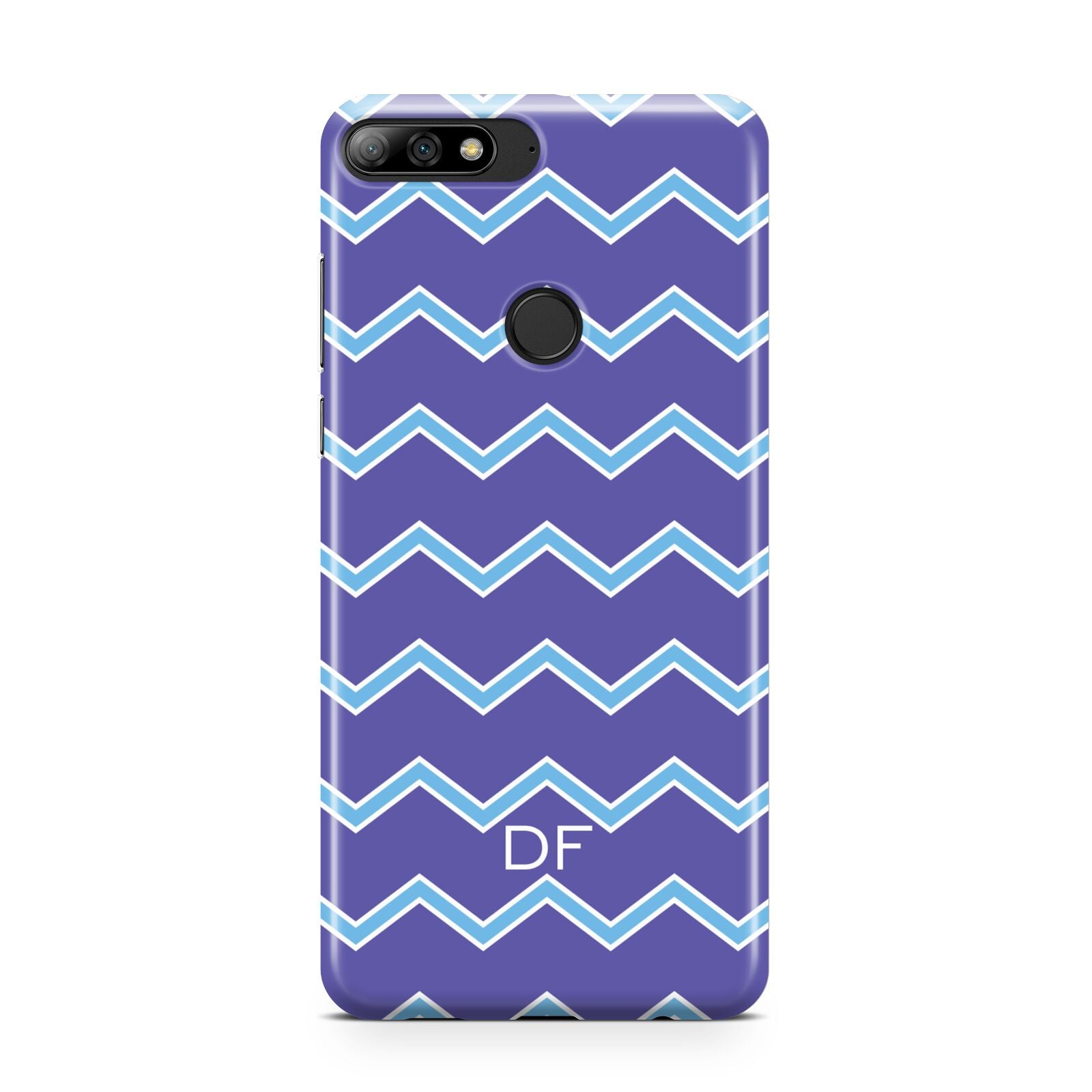 Personalised Chevron 2 Tone Huawei Y7 2018