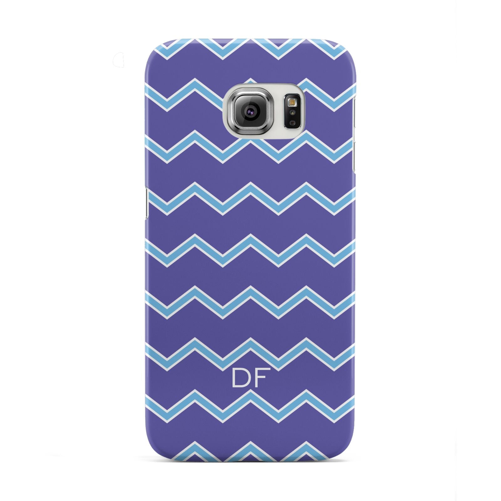 Personalised Chevron 2 Tone Samsung Galaxy S6 Edge Case