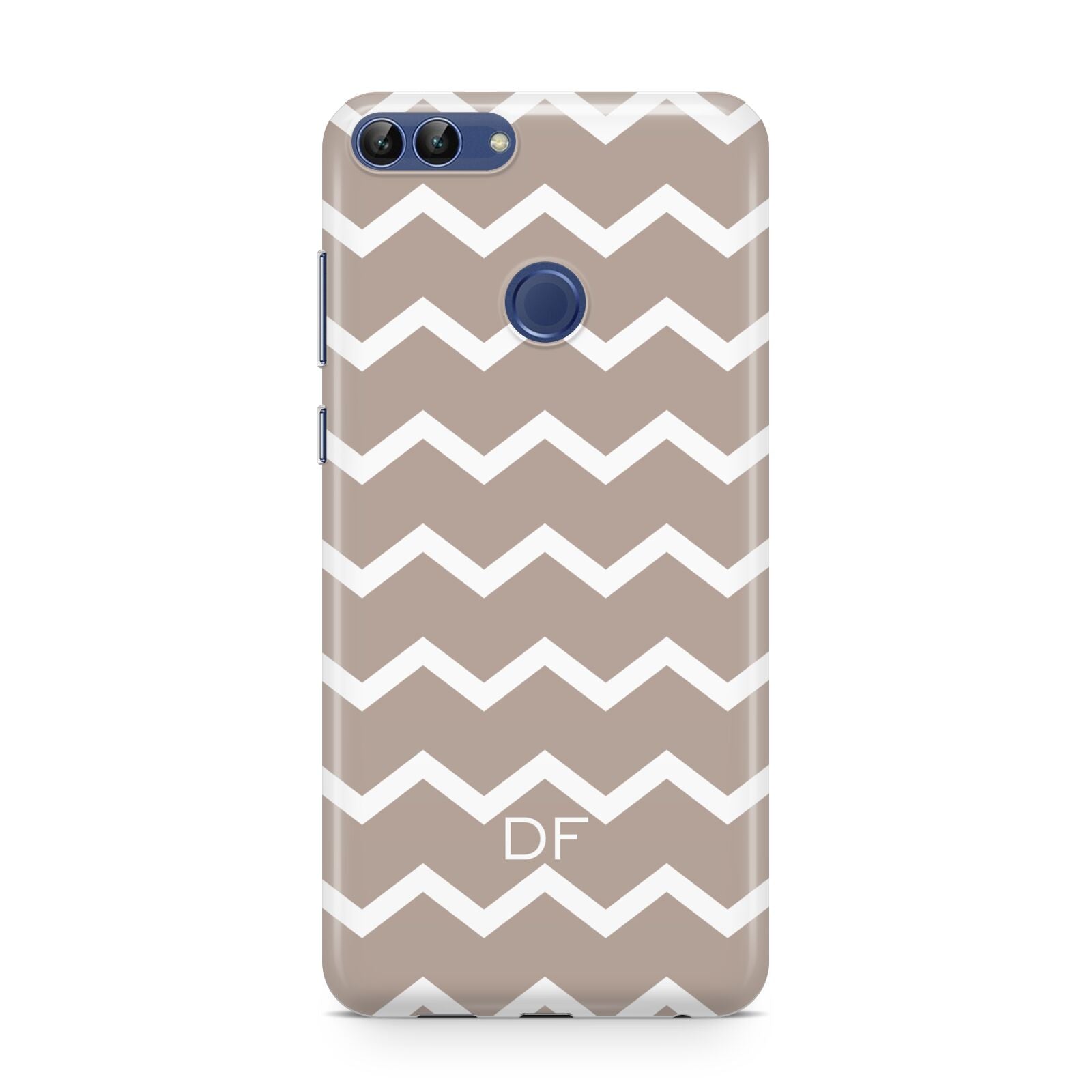 Personalised Chevron Beige Huawei P Smart Case