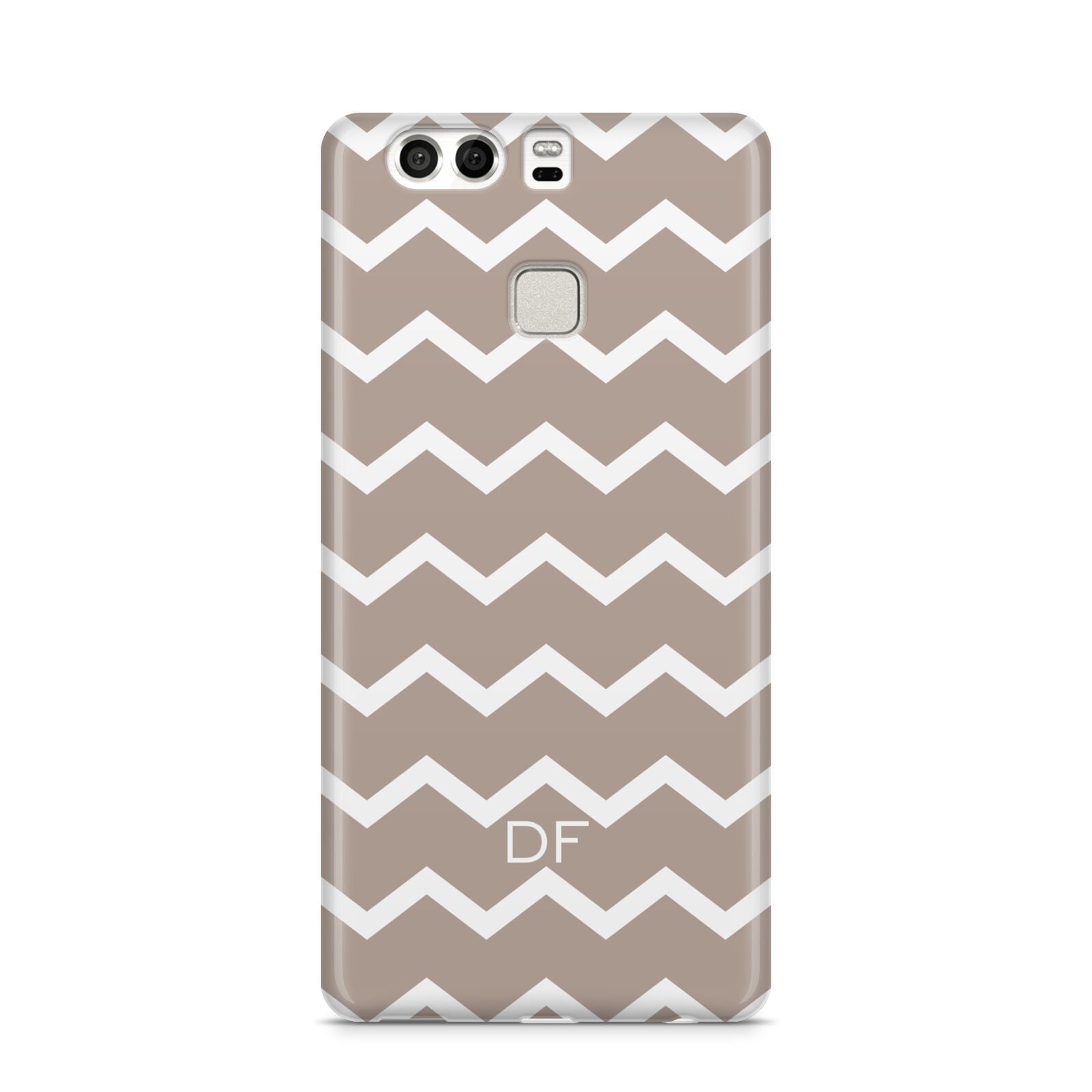 Personalised Chevron Beige Huawei P9 Case