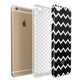 Personalised Chevron Black Apple iPhone 6 Plus 3D Tough Case Expand Detail Image