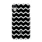 Personalised Chevron Black Apple iPhone XR White 3D Snap Case