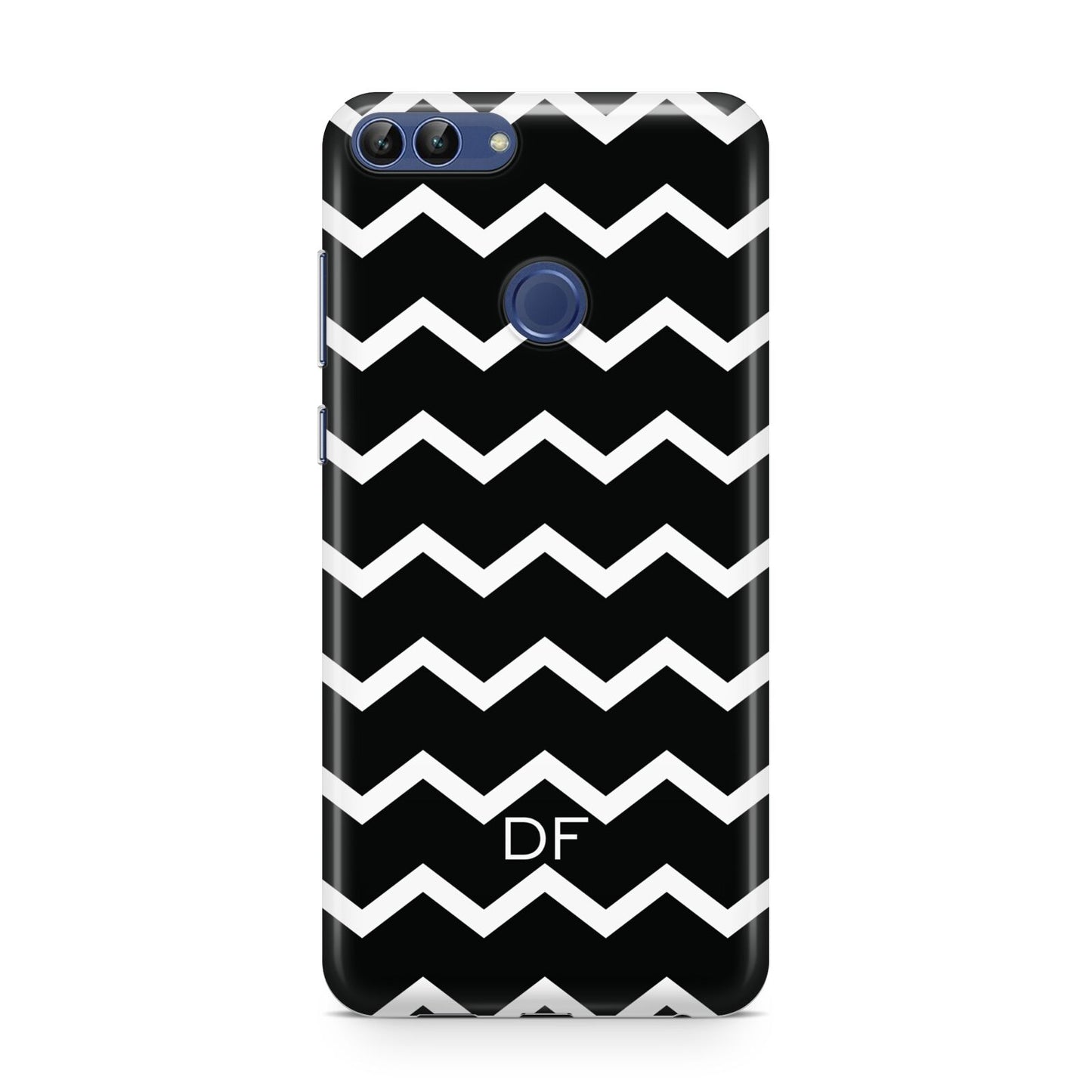 Personalised Chevron Black Huawei P Smart Case