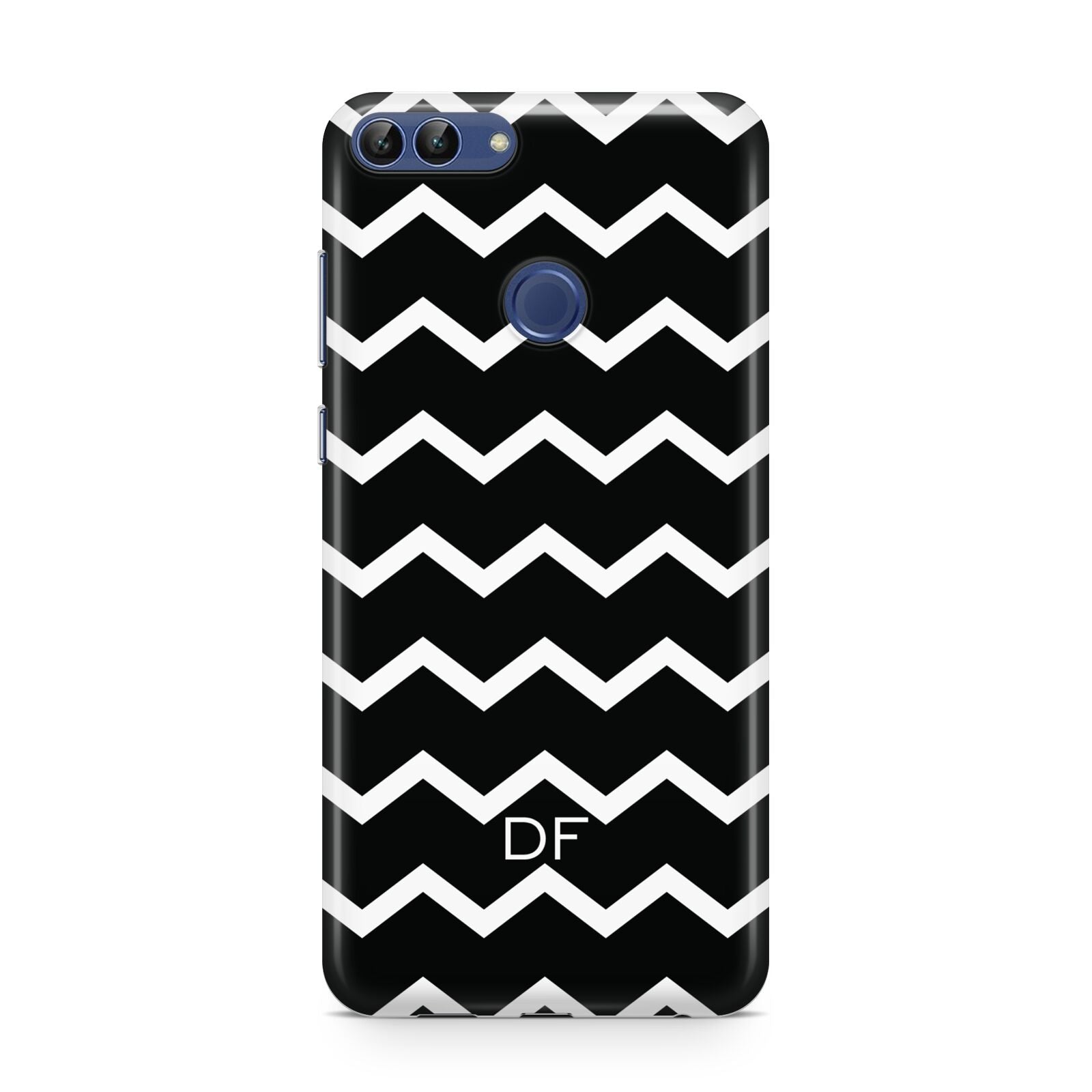 Personalised Chevron Black Huawei P Smart Case