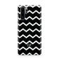 Personalised Chevron Black Huawei P30 Pro Phone Case