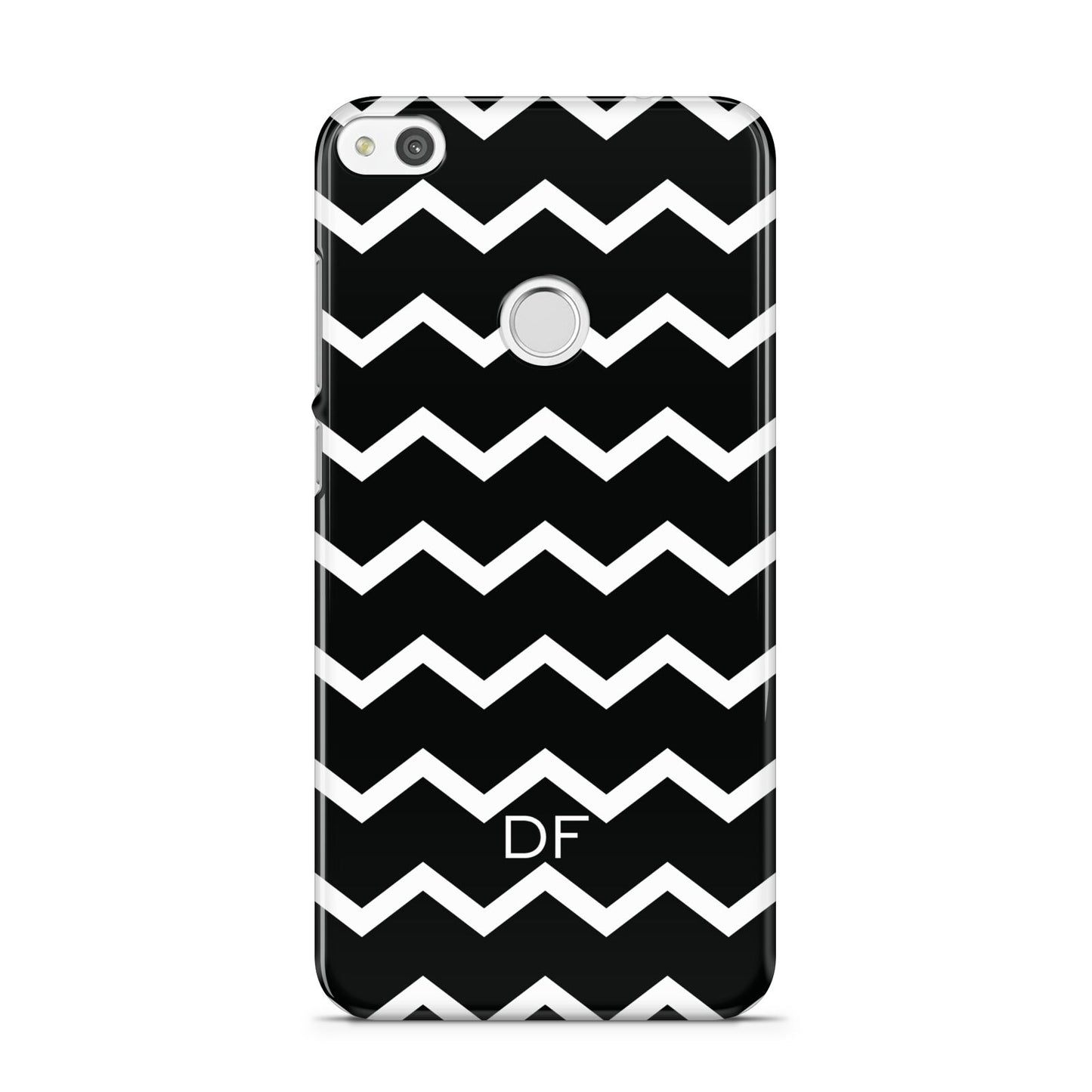 Personalised Chevron Black Huawei P8 Lite Case