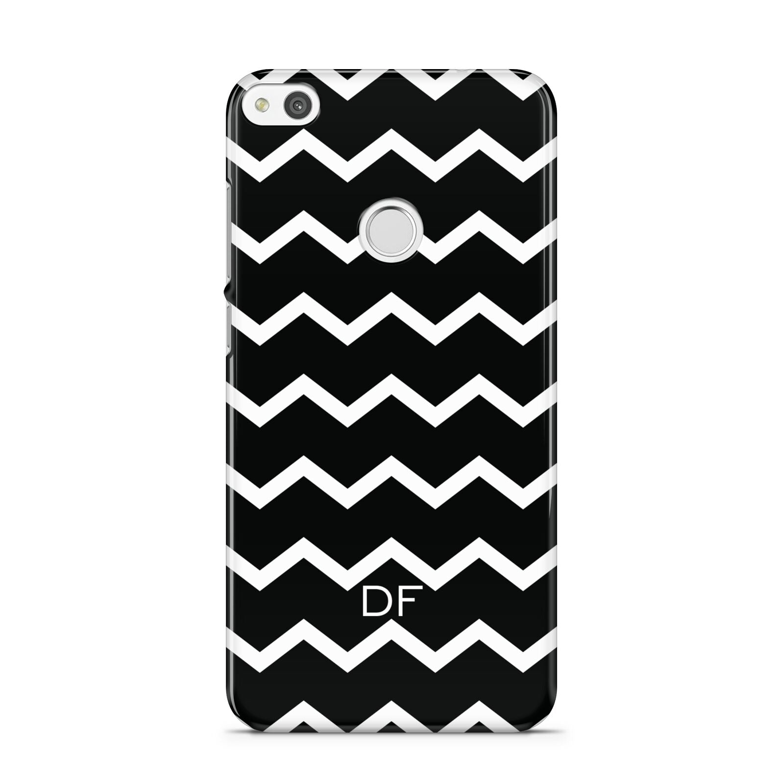 Personalised Chevron Black Huawei P8 Lite Case
