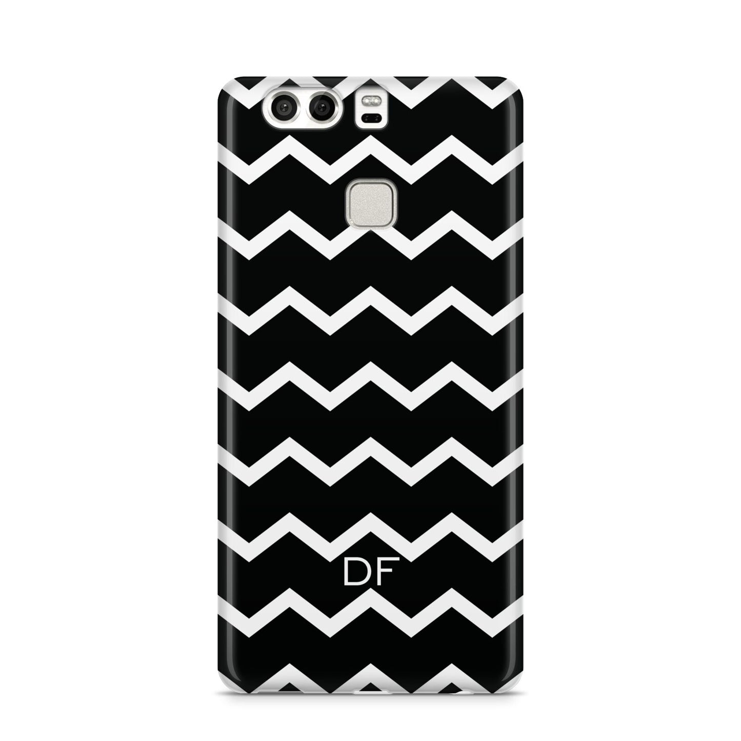 Personalised Chevron Black Huawei P9 Case