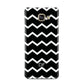 Personalised Chevron Black Samsung Galaxy A3 2016 Case on gold phone