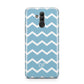 Personalised Chevron Blue Huawei Mate 20 Lite