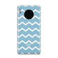 Personalised Chevron Blue Huawei Mate 30