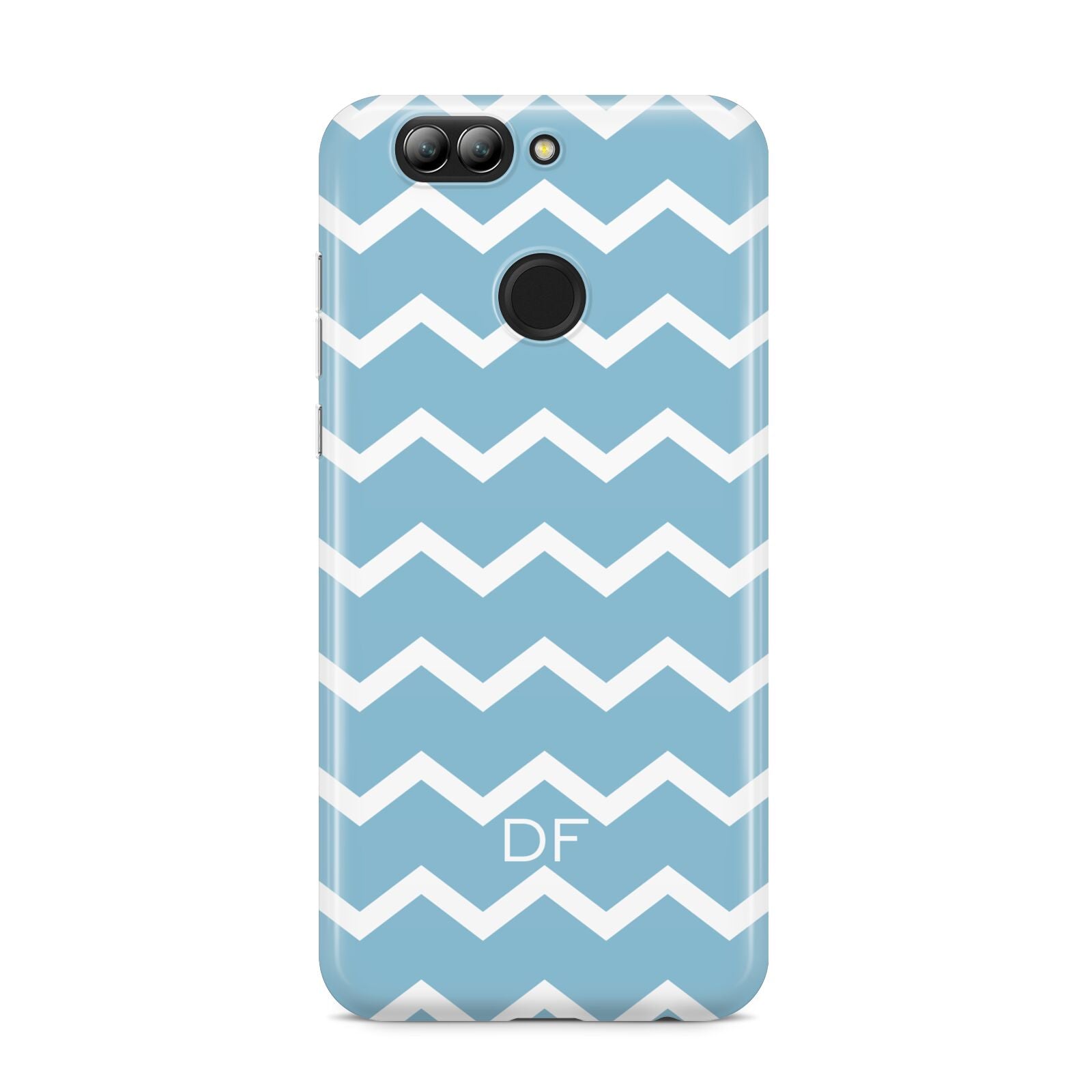 Personalised Chevron Blue Huawei Nova 2s Phone Case