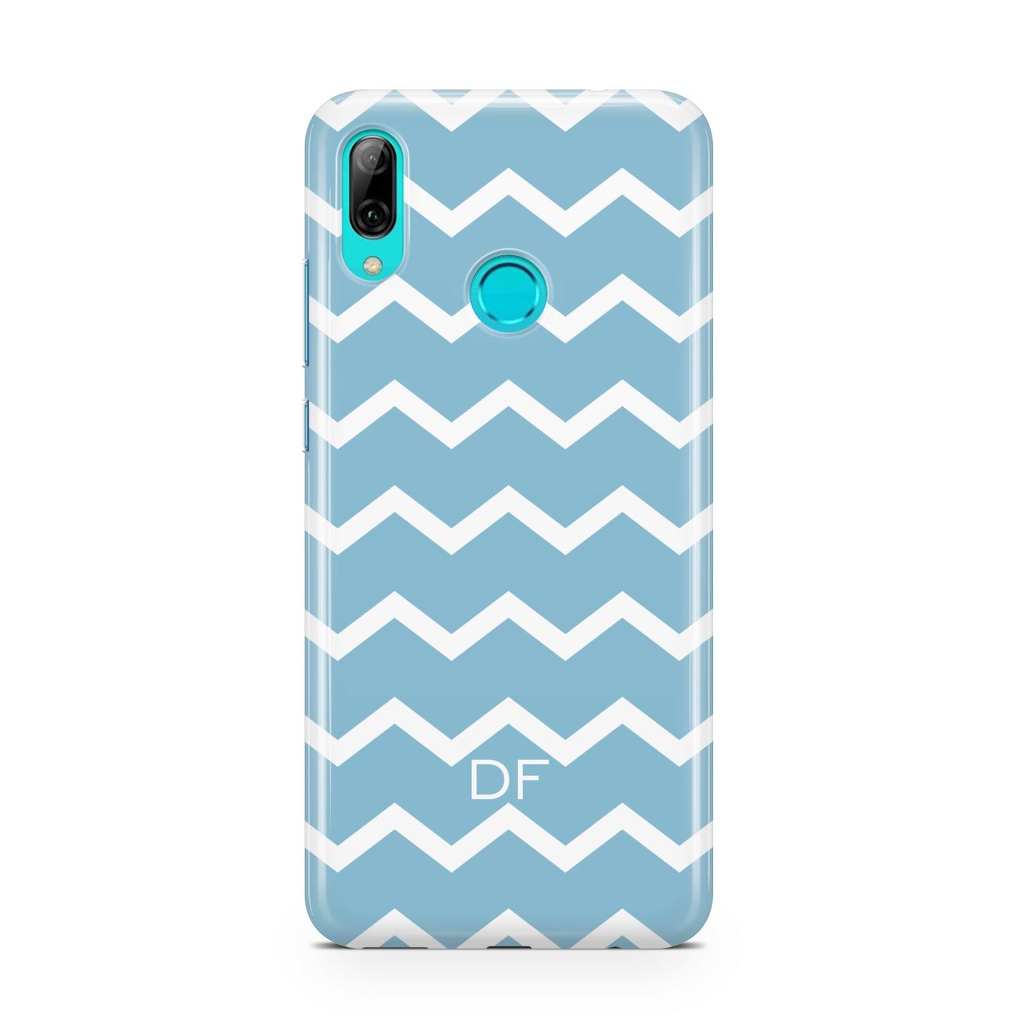 Personalised Chevron Blue Huawei P Smart 2019 Case
