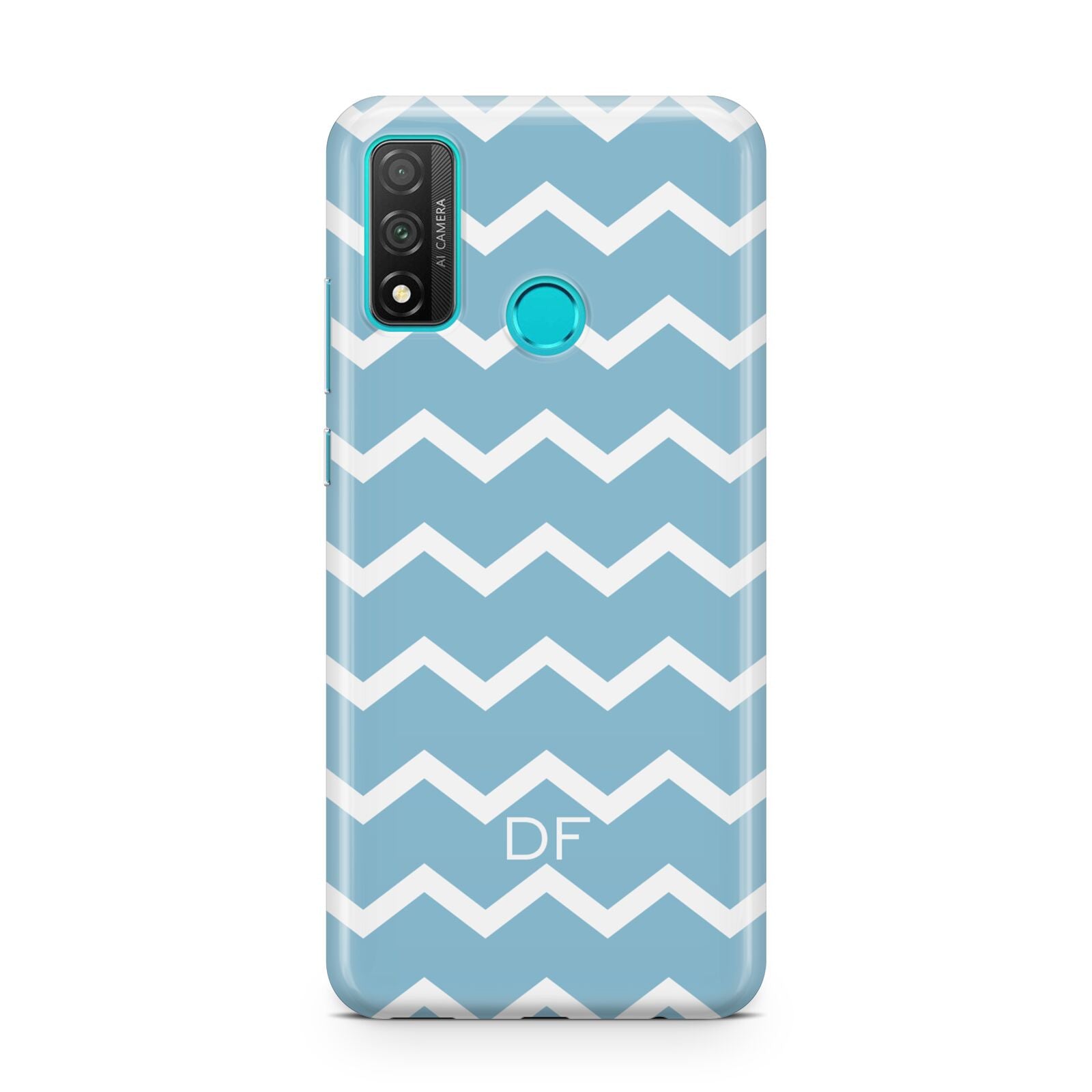 Personalised Chevron Blue Huawei P Smart 2020