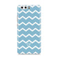 Personalised Chevron Blue Huawei P10 Phone Case