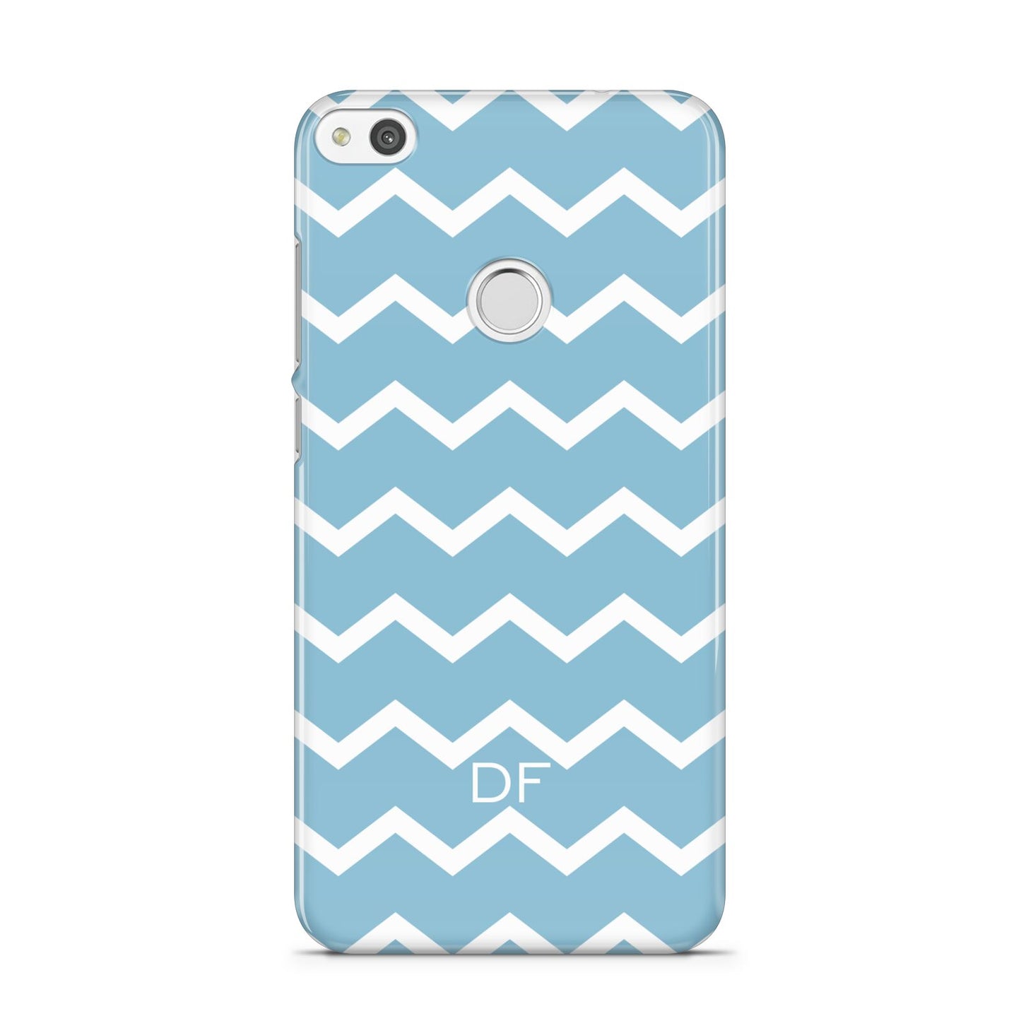 Personalised Chevron Blue Huawei P8 Lite Case