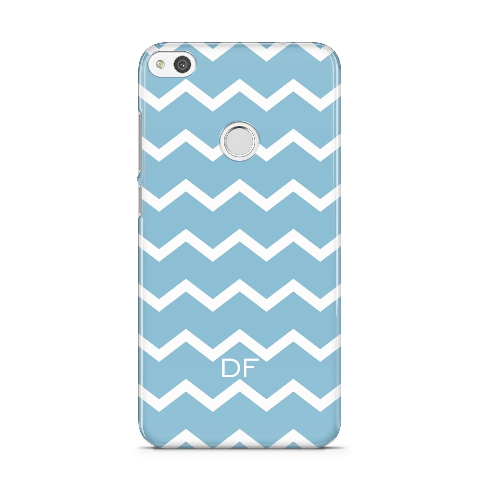 Personalised Chevron Blue Huawei P8 Lite Case