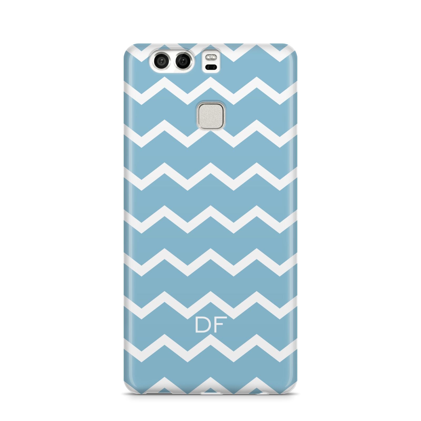 Personalised Chevron Blue Huawei P9 Case