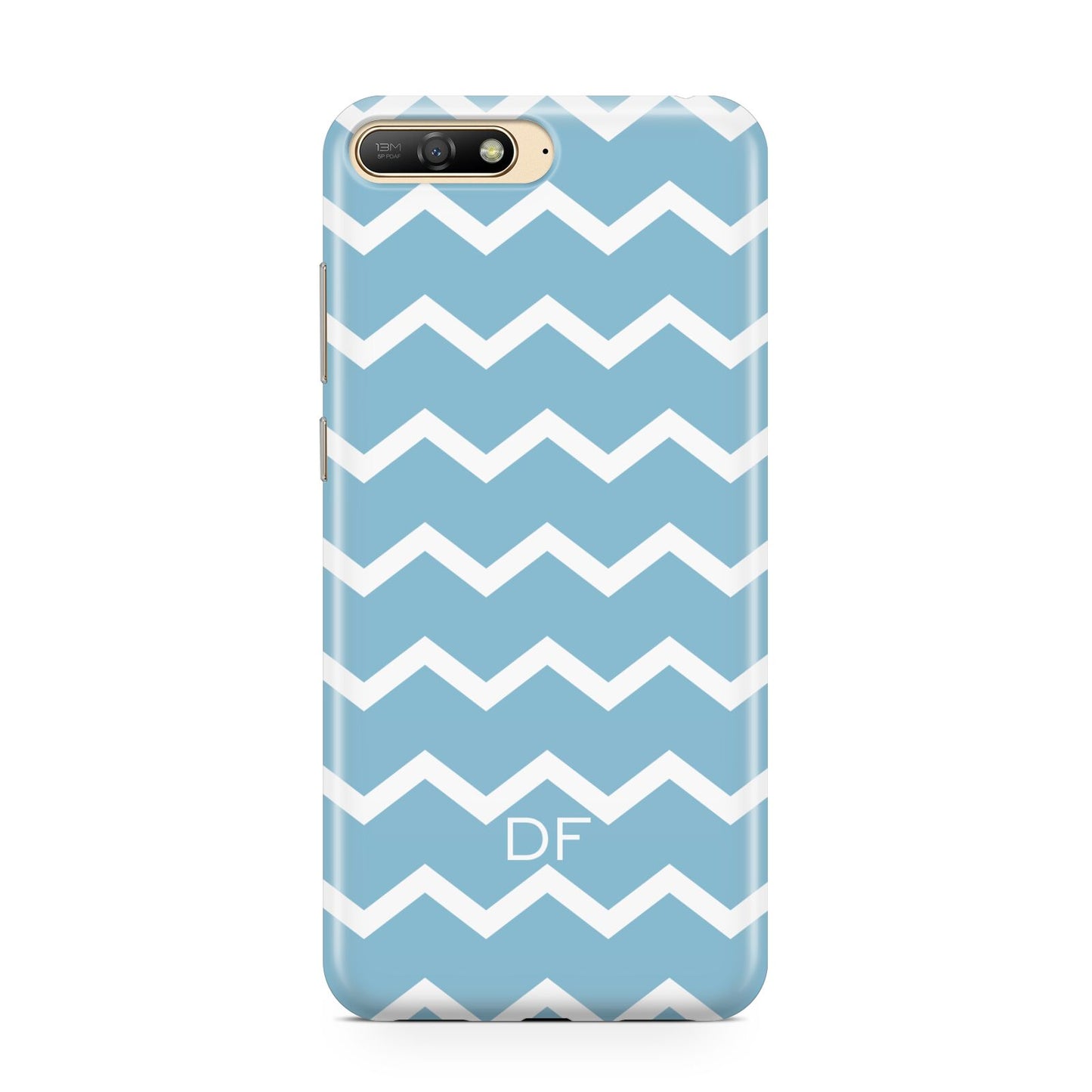 Personalised Chevron Blue Huawei Y6 2018