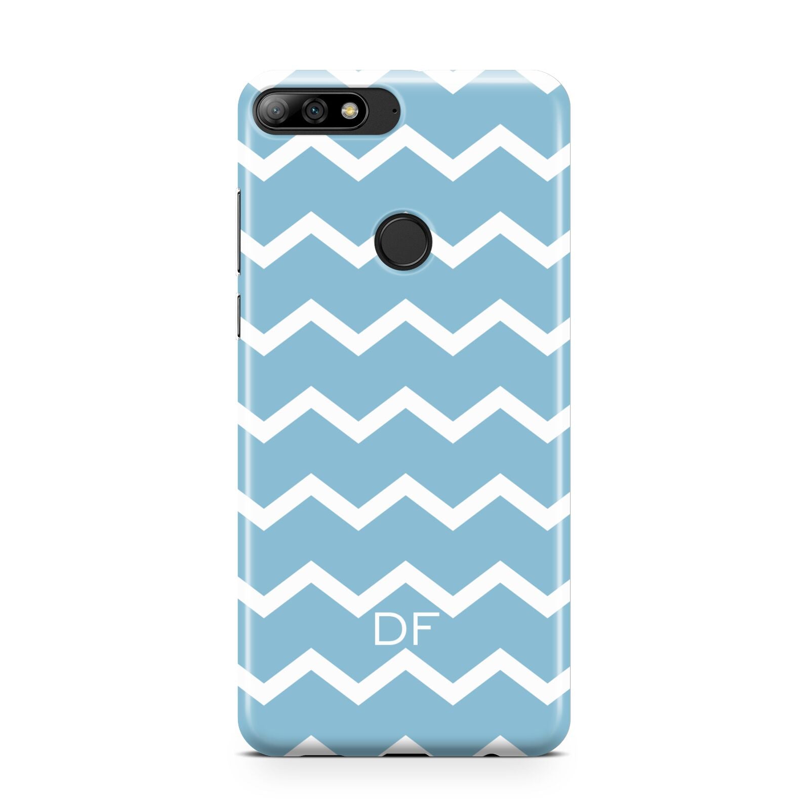 Personalised Chevron Blue Huawei Y7 2018