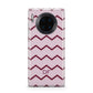 Personalised Chevron Burgundy Huawei Mate 30 Pro Phone Case