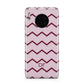 Personalised Chevron Burgundy Huawei Mate 30