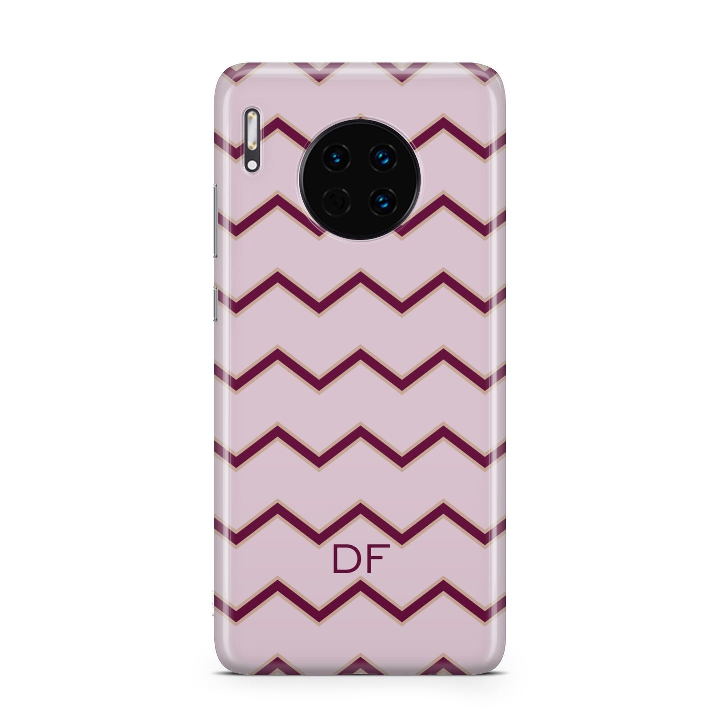 Personalised Chevron Burgundy Huawei Mate 30